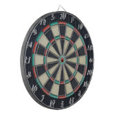 Elektronisches Stilbild in Dartboard Dartscheibe (Vorderseite Links)