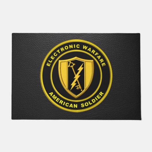 Elektronisches Warfare Corps Fußmatte (Vorderseite)