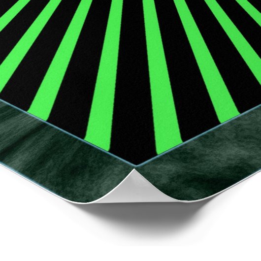 Elektrooptische Illusion Poster (Ecke)