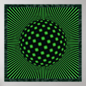 Elektrooptische Illusion Poster (Vorne)