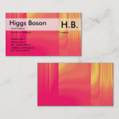 Elektropfirsichpfirsiche Visitenkarte (Vorne/Hinten)