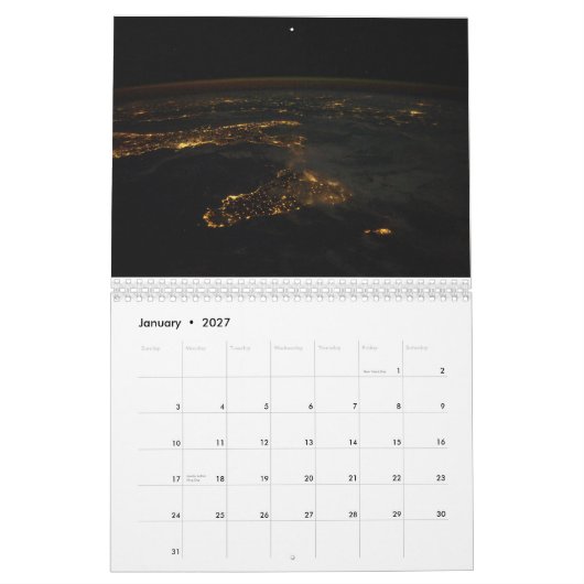 Elektroplanetkalender Kalender (Jan 2027)