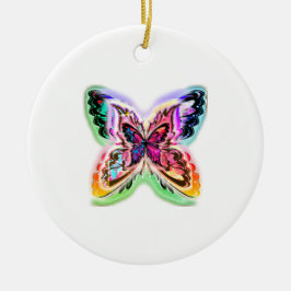 Elektroschmetterling Keramik Ornament