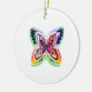 Elektroschmetterling Keramik Ornament