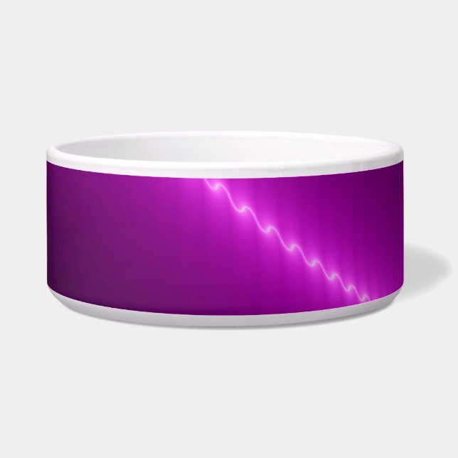 Elektroschock Fraktal Dog Bowl Napf (Links)