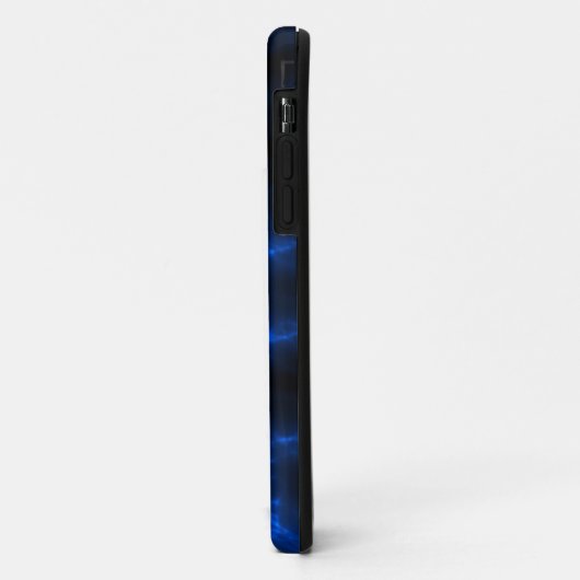 Elektroschock in dunkelblauem Case-Mate iPhone hülle (Hinten/Links)