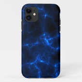 Elektroschock in dunkelblauem Case-Mate iPhone hülle (Rückseite)
