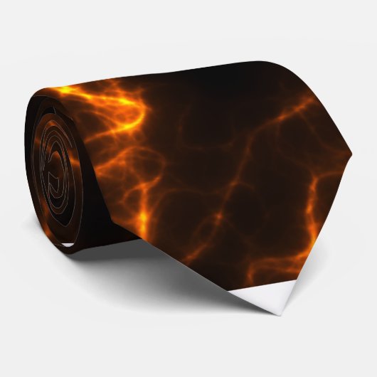 Elektroschock in Orange Krawatte (Gerollt)