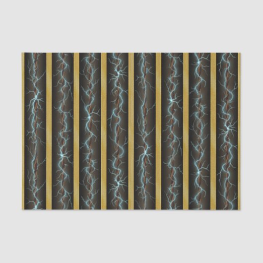 Elektroschock Industrial Fantasy Brass Streifen Seidenpapier (Vorderseite)