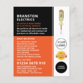 Elektroschrauber, Elektrische Werbung Flyer (Vorne)