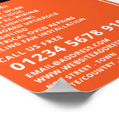 Elektroschrauber, Elektrische Werbung Poster (Ecke)