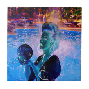 Elektroschwimmer Fliese