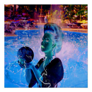 Elektroschwimmer Poster