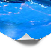 Elektroschwimmer Poster (Ecke)