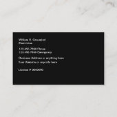 Elektroservice Moderne Visitenkarte (Rückseite)