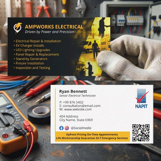 Elektroservice | Spezialbau Visitenkarte