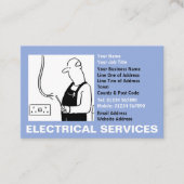 Elektroservice Visitenkarte (Vorderseite)