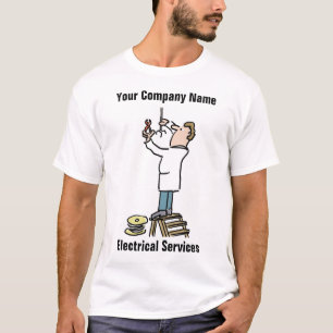 Elektroserviceunternehmen Lichtmonteur T-Shirt