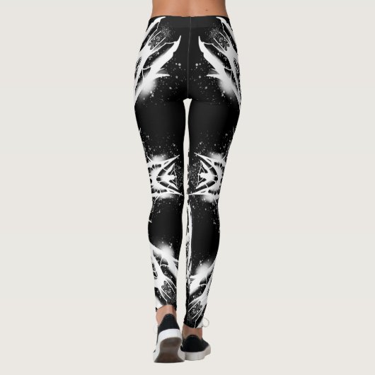 Elektrosturm Leggings (Rückseite)