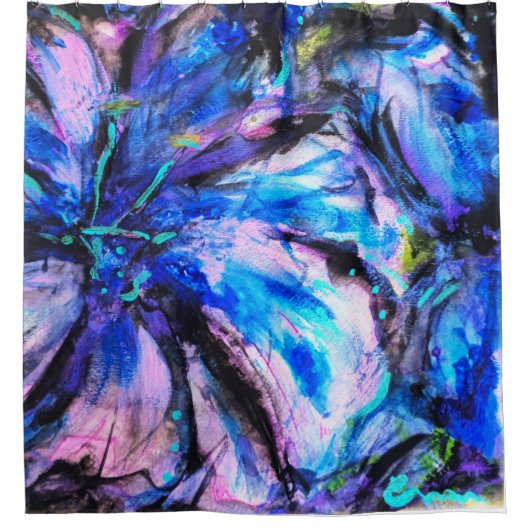 Elektrotechnik Duschvorhang (Vorderseite)