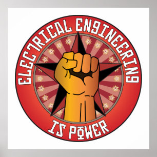 Elektrotechnik ist Power Poster