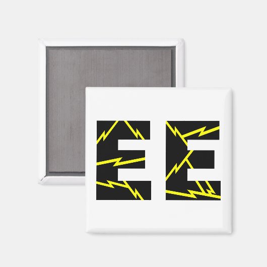 Elektrotechnik Magnet (Vorderseite/Rückseite)