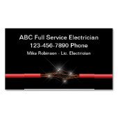 Elektrotechnik Magnetische Visitenkarte (Vorderseite)