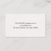 Elektrotechnik mit Wires Visitenkarte (Rückseite)