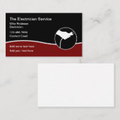 Elektrotechnik - neue Visitenkarten Visitenkarte (Vorne/Hinten)