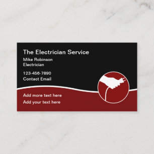 Elektrotechnik - neue Visitenkarten Visitenkarte
