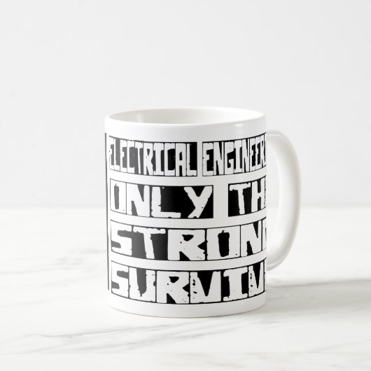 Elektrotechnik überleben kaffeetasse (VorderseiteRechts)