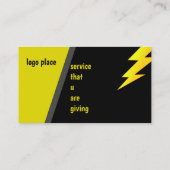 Elektrotechnik Visitenkarte (Rückseite)