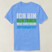 Elektrotrainer Geschenk Job Electronics Technici T-Shirt (Design vorne)