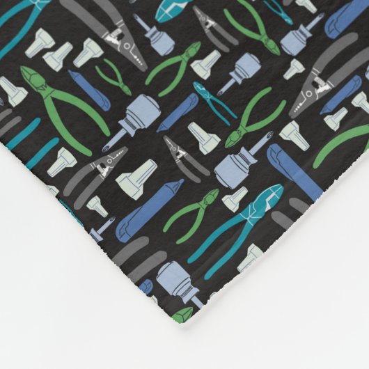 Elektrowerkzeuge des Fleece Blanket (Ecke)