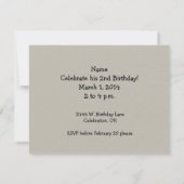 Elektrozug Einladung (Rückseite)