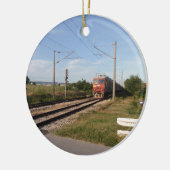 Elektrozug Keramik Ornament (Links)