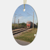 Elektrozug Keramikornament (Links)