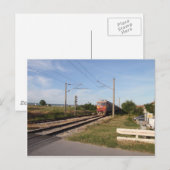 Elektrozug Postkarte (Vorne/Hinten)
