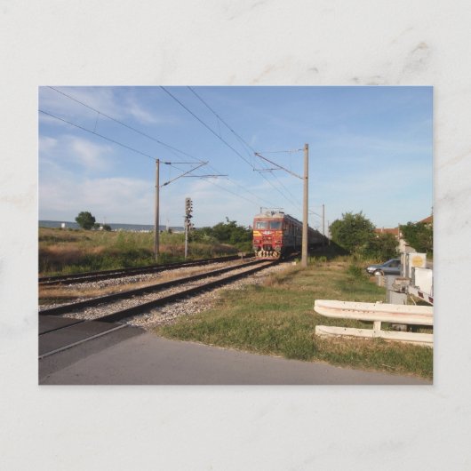 Elektrozug Postkarte (Vorderseite)