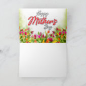 Elelgant farbenfrohe Muttertagsgestaltung Feiertagskarte (Innenseite)