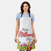 Elelgant farbenfrohe Muttertagsgestaltung Schürze (Getragen)