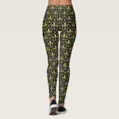 Elelgant Lilie Design Leggings (Rückseite)