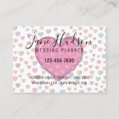 Elelgant Simple Minimalistisch Editable Business C Visitenkarte (Rückseite)