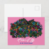 Elelgante Farbe des Lebensdesigns Postkarte (Vorne/Hinten)