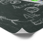 ELEMASTER - Periodisches Tabellenplakat 24"x36" Poster (Ecke)