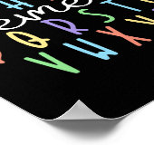 Elemeno Kindergarten Lehrer Niedliche Geschenke zu Poster (Ecke)