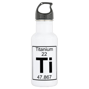 Element 022 - Ti - Titan (voll) Trinkflasche