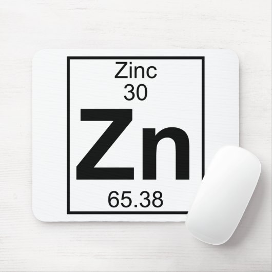 Element 030 - Zn - Zink (voll) Mousepad (Mit Mouse)