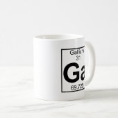 Element 031 - GA - Gallium (voll) Kaffeetasse (VorderseiteRechts)