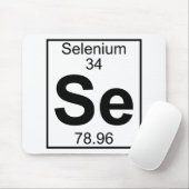 Element 034 - Se - Selen (voll) Mousepad (Mit Mouse)